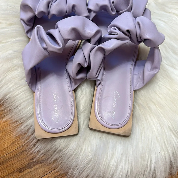 Circus NY purple square toe sandals - Picture 3 of 5